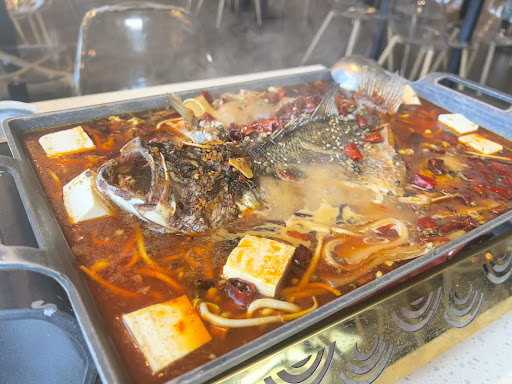 Chinese Sauerkraut Fish 金汤酸菜鱼